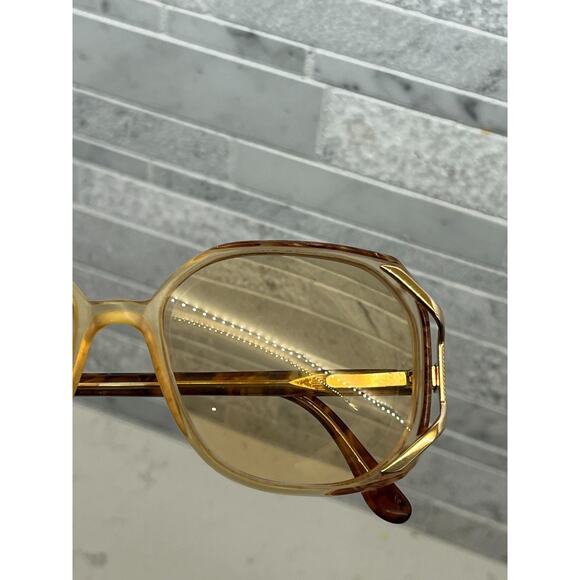 1970s Unisex Brown Gradient Sunglasses Vintage Tortoise "FRAMES ONLY" - Picture 12 of 12